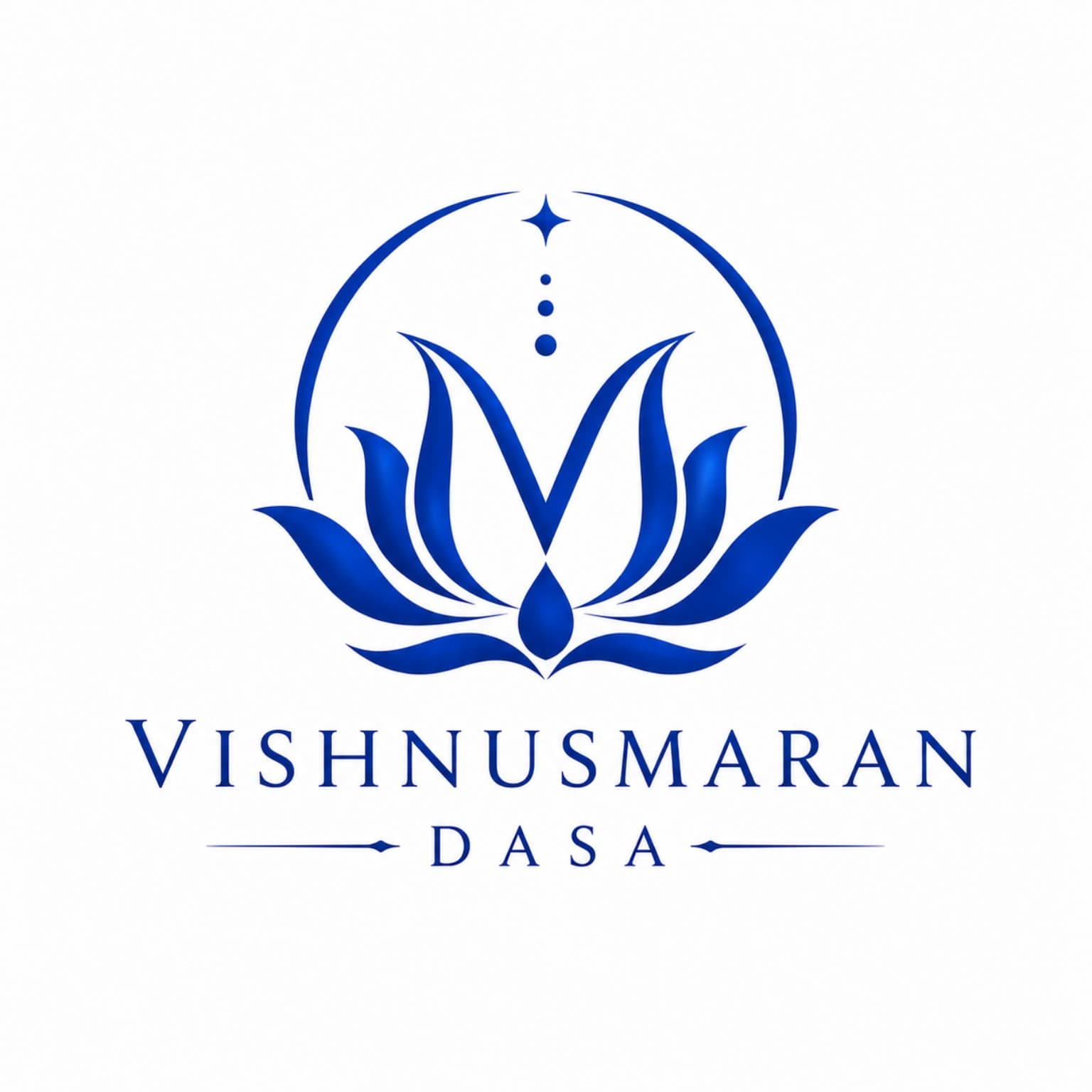 Vishnusmaran Dasa lotus emblem